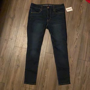 NWT American Eagle jeggings jeans AEO sateen